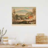 Overland Mail Company (1268A) Poster (Keuken)
