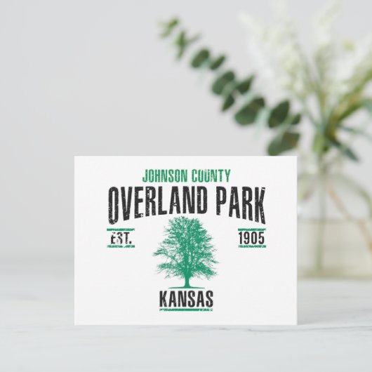 Overland Park Briefkaart (Staand voorkant)
