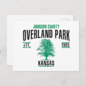 Overland Park Briefkaart (Voorkant / Achterkant)