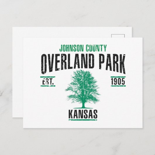 Overland Park Briefkaart (Voorkant / Achterkant)