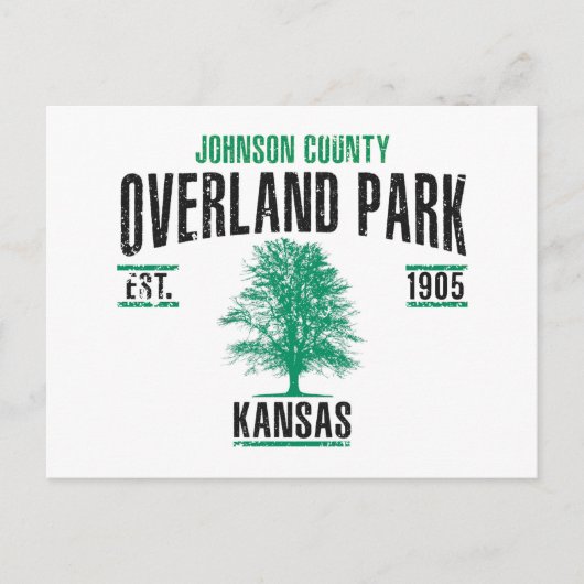 Overland Park Briefkaart (Voorkant)
