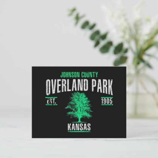 Overland Park Briefkaart (Staand voorkant)
