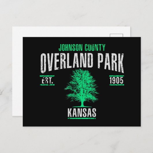 Overland Park Briefkaart (Voorkant / Achterkant)