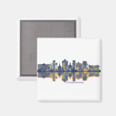 Overland Park Skyline Magneet (Voorkant / Achterkant)