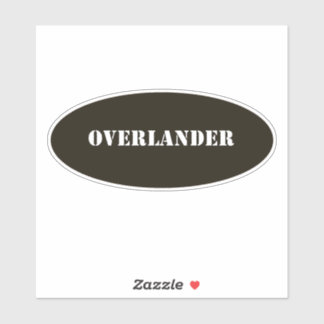 overlander sticker