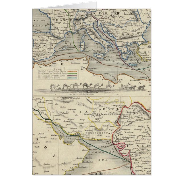 Overlandroute naar India (Voorkant)