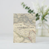 Overlandroute naar India Briefkaart (Staand voorkant)
