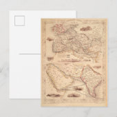 Overlandroute naar India Briefkaart (Voorkant / Achterkant)