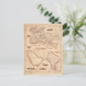 Overlandroute naar India Briefkaart (Staand voorkant)