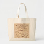 Overlandroute naar India Grote Tote Bag (Voorkant)