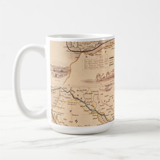 Overlandroute naar India Koffiemok (Links)