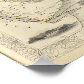 Overlandroute naar India Poster (Hoek)