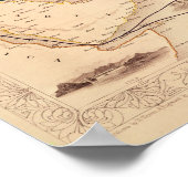 Overlandroute naar India Poster (Hoek)