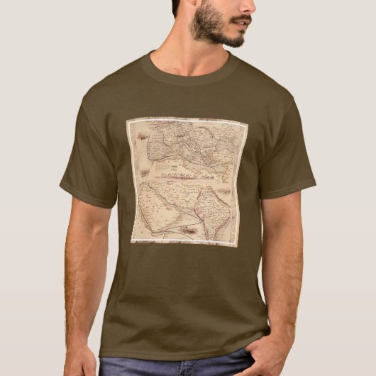 Overlandroute naar India T-shirt (Voorkant)