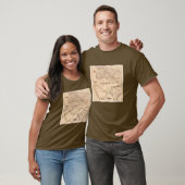 Overlandroute naar India T-shirt (Unisex)