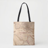 Overlandroute naar India Tote Bag (Voorkant)