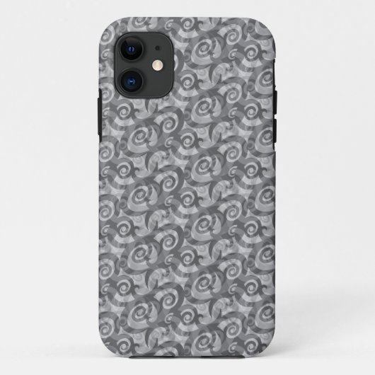 Overlappend Abstract spiralenpatroon Case-Mate iPhone Case (Achterkant)
