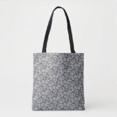 Overlappend Abstract spiralenpatroon Tote Bag (Voorkant)