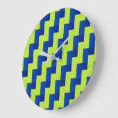 Overlappend blauw en groen grote klok (Hoek)