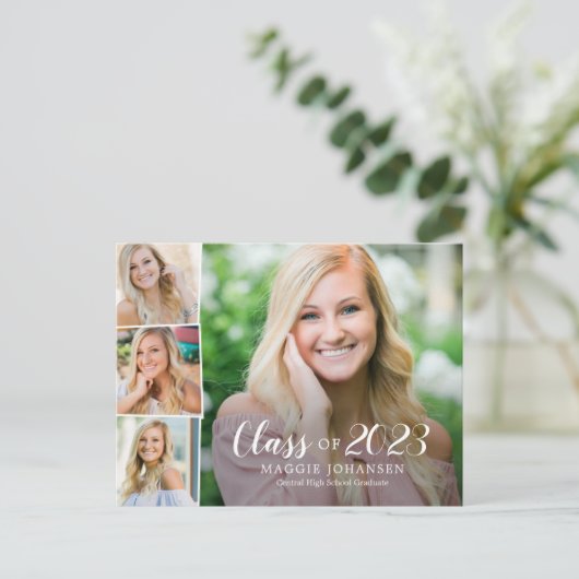 Overlappend Briefkaart van de Aankondiging van het (Staand voorkant)