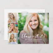 Overlappend Briefkaart van de Aankondiging van het (Voorkant / Achterkant)