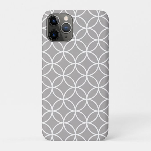 Overlappend cirkelpatroon Case-Mate iPhone case (Achterkant)
