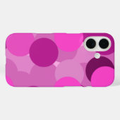 Overlappend cirkelpatroon Case-Mate iPhone case (Achterkant (horizontaal))
