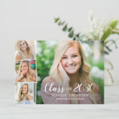 Overlappende Aankondiging Afstuderen van Foto's Ui (Staand voorkant)