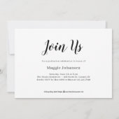 Overlappende Aankondiging Afstuderen van Foto's Ui (Achterkant)