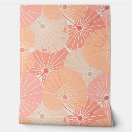 Overlappende Chinese fans Behang