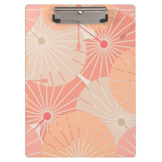 Overlappende Chinese fans Klembord