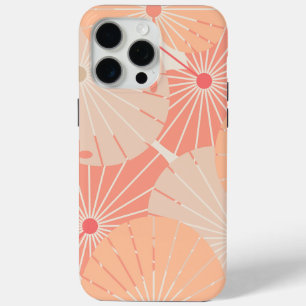Overlappende Chinese waaier iPhone 15 Pro Max Hoesje