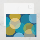 Overlappende Cirkels Briefkaart (Voorkant / Achterkant)