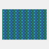 Overlappende cirkels gesorteerd Kleurenpapier Inpakpapier Vel (Voorkant 2)