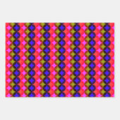 Overlappende cirkels gesorteerd Kleurenpapier Inpakpapier Vel (Voorkant)