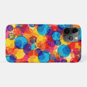 Overlappende Cirkels Kleur Chaos Kunst Case-Mate iPhone Case (Achterkant (horizontaal))