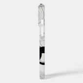 Overlappende cirkels lijnkunst Case-Mate iPhone case (Achterkant / Links)