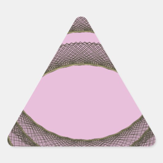 overlappende cirkels op abstracte paarse achtergro sticker (Voorkant)