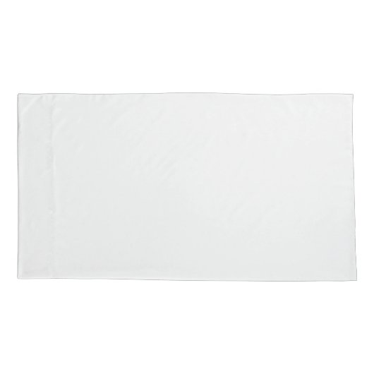 Overlappende cirkels wit boven Bleek grijs patroon Kussensloop (Achterkant-Links)