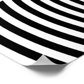 Overlappende concentrische cirkels poster (Hoek)