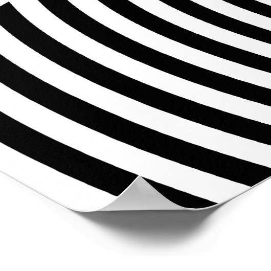 Overlappende concentrische cirkels poster (Hoek)