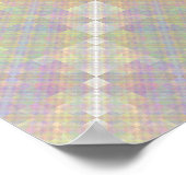 Overlappende factor schaakborden poster (Hoek)