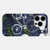 Overlappende fietsen Case-Mate iPhone case (Achterkant (horizontaal))