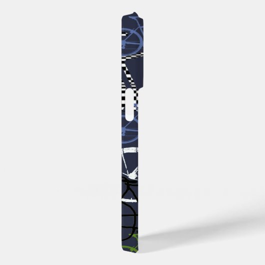 Overlappende fietsen Case-Mate iPhone case (Achterkant / Rechts)