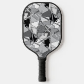 Overlappende fluiten pickleball paddle (Voorkant)
