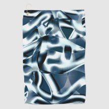 Overlappende gekromde linten, chromed-tinten op bl