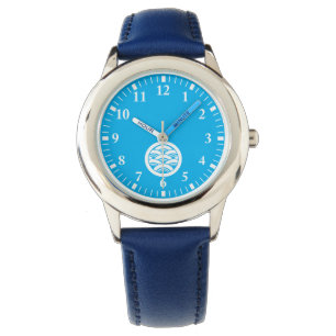 Overlappende golven horloge