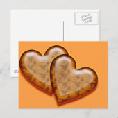 Overlappende harten briefkaart (Voorkant / Achterkant)