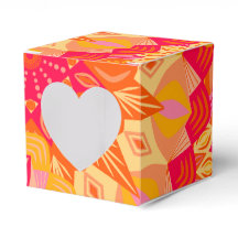 Overlappende Mandala Oranje Roze Geel