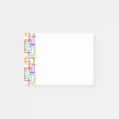 Overlappende rechthoeken post-it® notes (Voorkant)